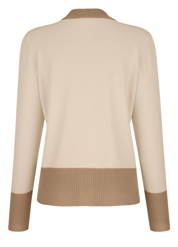 vest in fijn breisel 