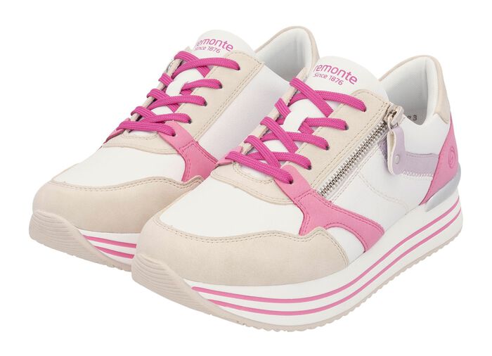 Remonte veterschoenen gemaakt van nappaleer 