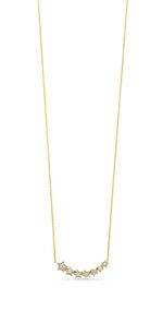 Sterrenketting met diamanten 