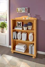 Massief grenenhouten boekenkast 