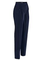 Broek met sportieve chic MARINE