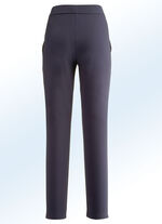 Sportieve broek in actuele enkellengte MARINE