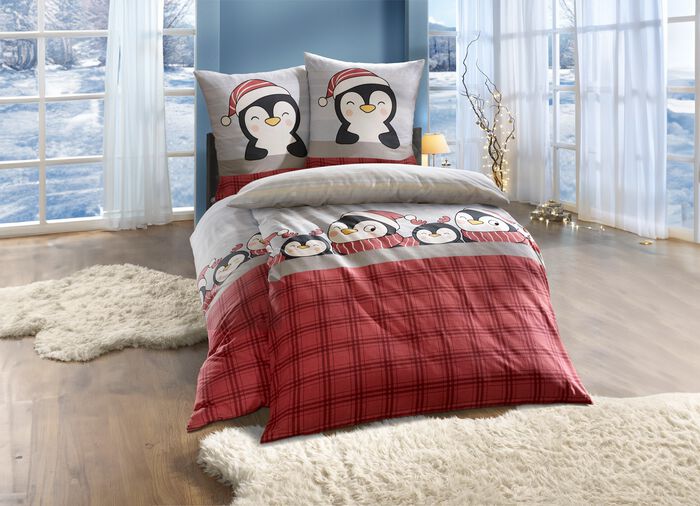 Fijn vlas beddengoedset 