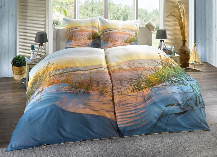 Renforc&eacute; partnerbedlinnen, 4-delig, van Mesana 