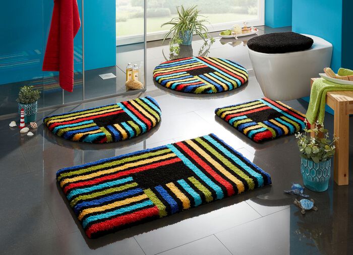 Badmat met antislip achterkant van Grund 