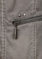 Blazer met subtiele klinknagels 