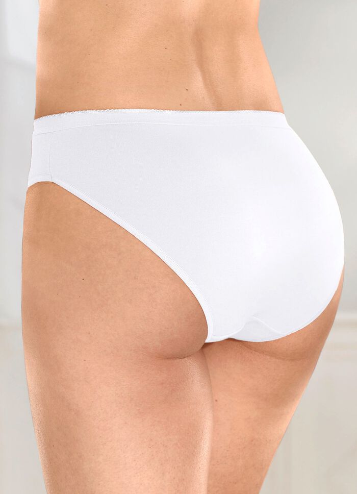 Set van vier slips met elastische boorden 