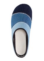 Laurina pantoffels gemaakt van katoendenim 