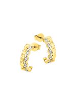 Oorbellen met stijlvolle glitter 