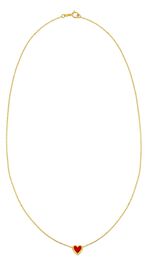 Romantische ketting met hart 