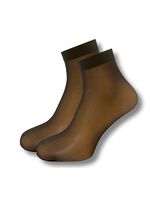 Silk Feeling Sokken, 7 paar ZWART