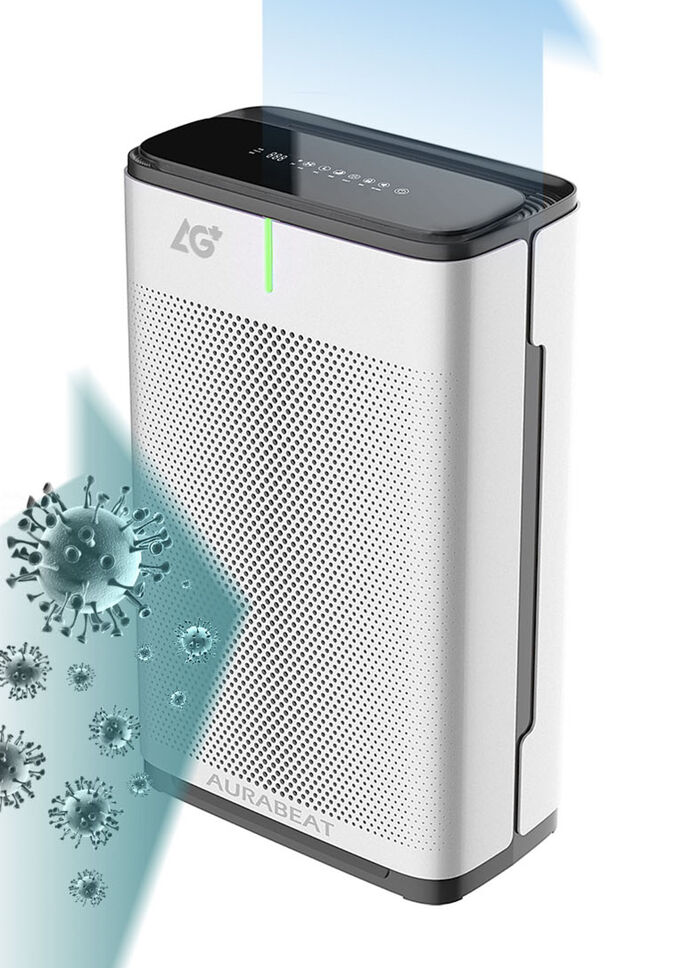 Zilverionen luchtfilter met 5-traps desinfectie- en luchtzuiveringssysteem