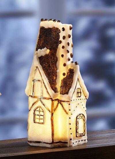 Verlicht huis 
