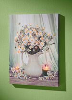 LED-schilderij met verlichting op batterijen 