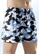 Set van vier boxershorts in camouflage-look 