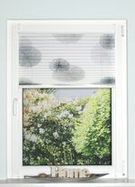 Plissee-rolgordijnen zonder boren en schroeven GRIJS-STEENGRIJS