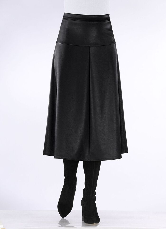 Rok in lichte plaatvorm ZWART