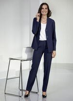 Blouseblazer met V-hals 