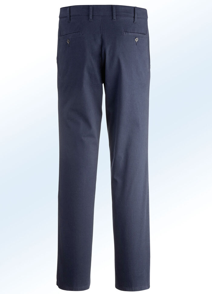 'Francesco Botti' broek, in 4 kleuren MARINE