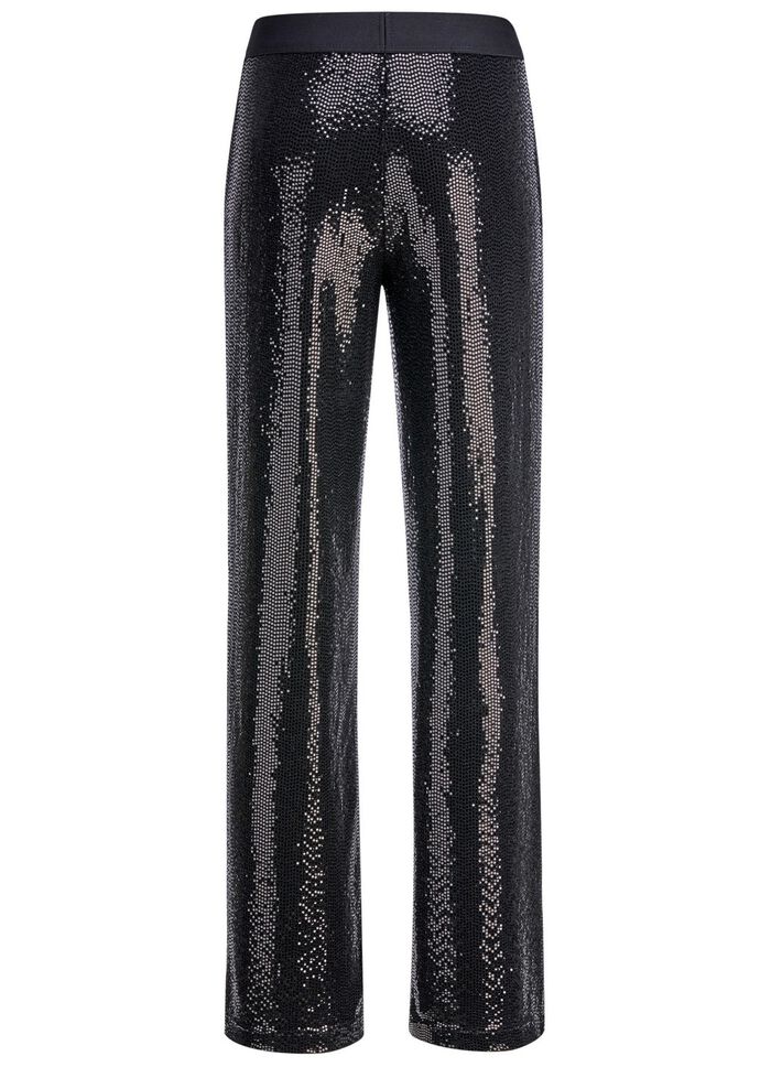 Broek met glinsterende pailletten 