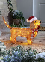 LED Kerst Teckel 