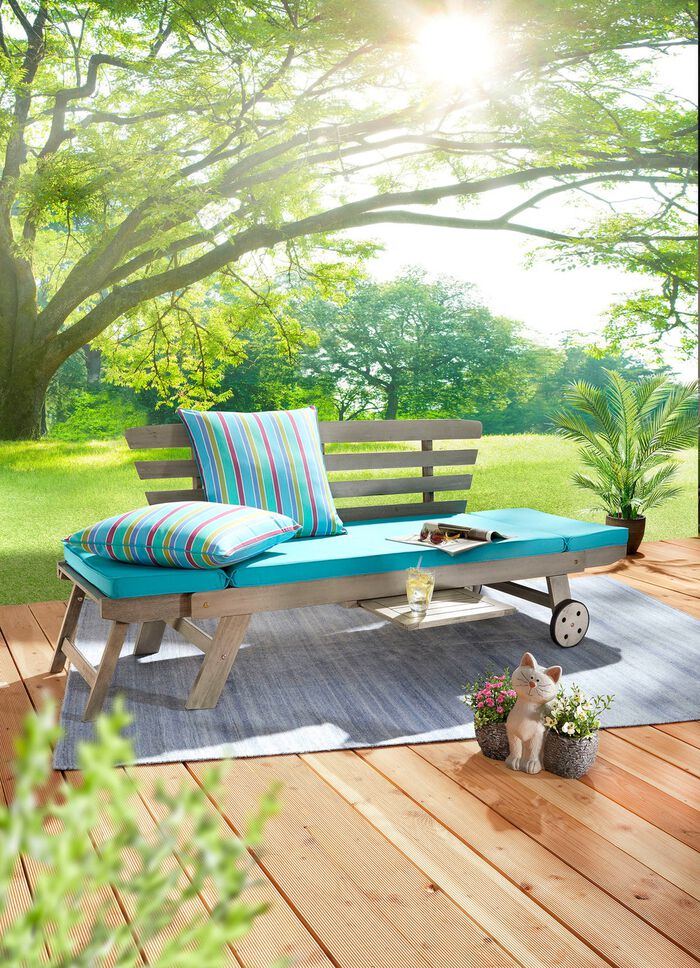 Maui multifunctionele bank gemaakt van acaciahout 