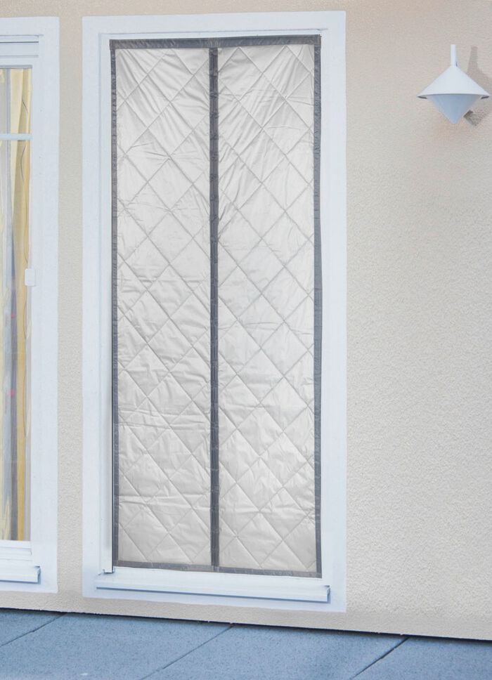 Magnetisch 2-in-1-gordijn voor alle seizoenen met bescherming tegen kou en hitte 