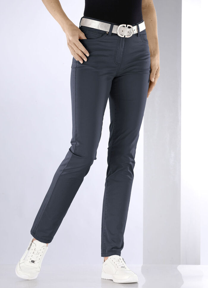 Jeans met push-up-effect MARINE