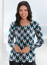 Trui in jacquarddessin 