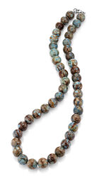 Prachtige ketting met echte chrysocolla 