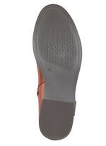 ELENA EDEN, trendy dameslaarzen, winterschoenen, breedte G, met rits COGNAC