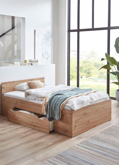 Opbergbed met lades 