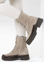 Waldl&auml;ufer, comfortabele dames enkellaarsjes, winterschoenen, breedte H, met uitneembaar voetbed 