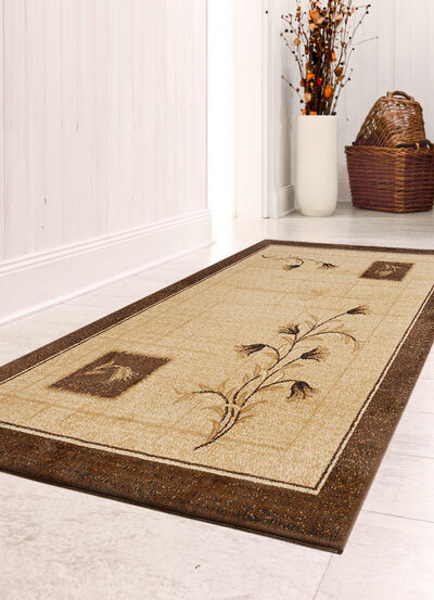 Bruggen en tapijten met planten- en wijnrankmotieven 