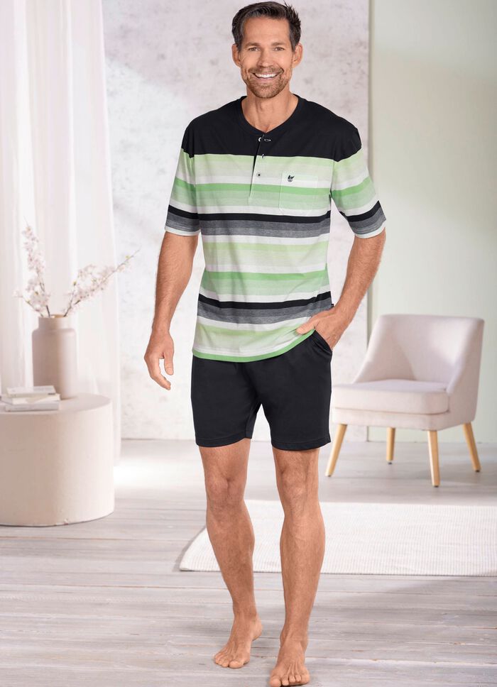 Hajo Climate Comfort Shorty met knoopsluiting 