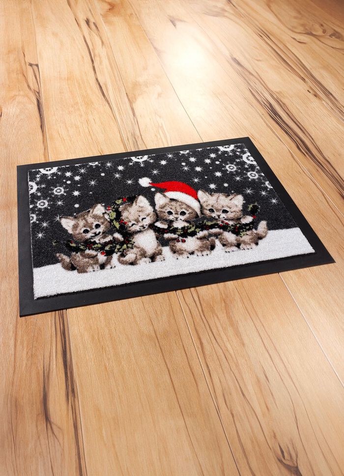 Deurmat met antislip laag op de achterzijde 