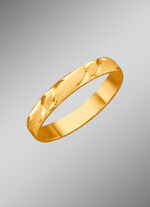 Trouwring met golfmotief