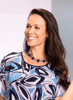 Ketting met gefacetteerde kristalstenen 