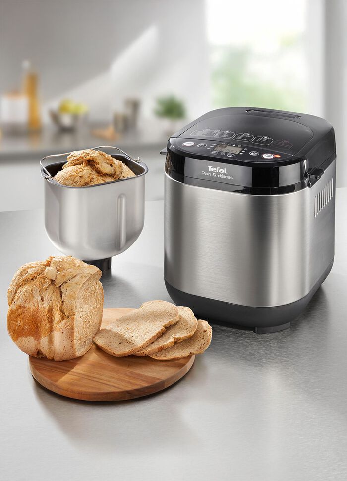 Tefal broodbakmachine met gecoate bakvorm 