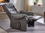 TV-fauteuil in lederlook 