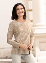 trui in jacquardmotief 