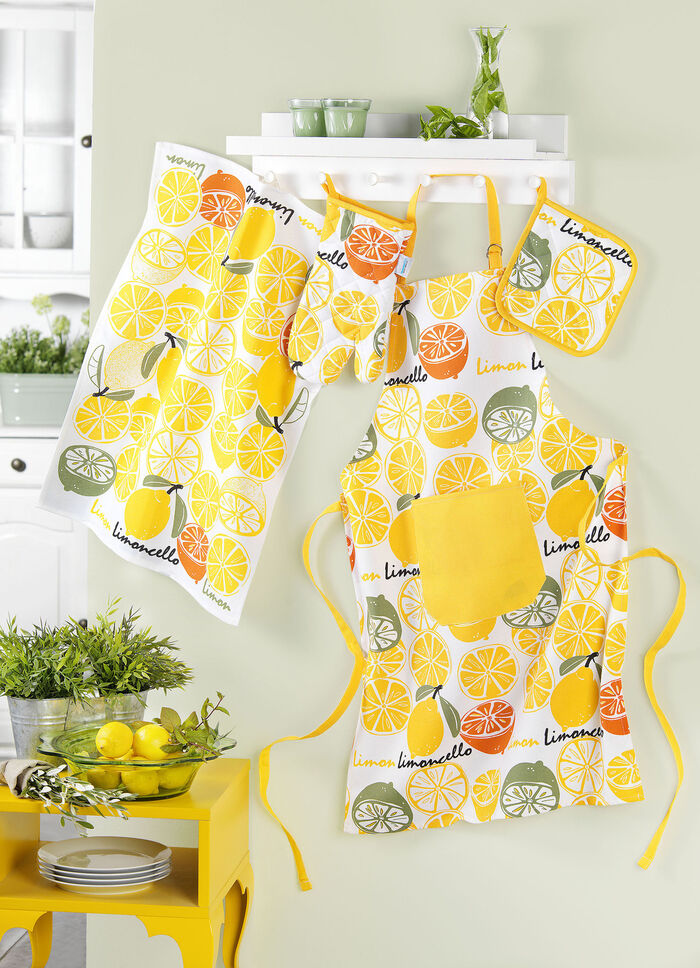 Keukenfornuis met citroenmotieven 