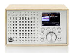 Dubbele DCR-100 digitale radio in houten ontwerp 