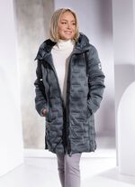 Functionele korte jas in 2 kleuren ANTRACIET