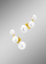 Stijlvolle oorbellen met zoetwaterparels 