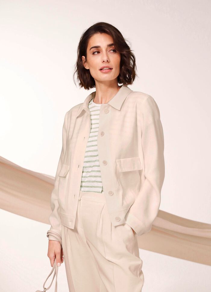 Linnenlook blazer 