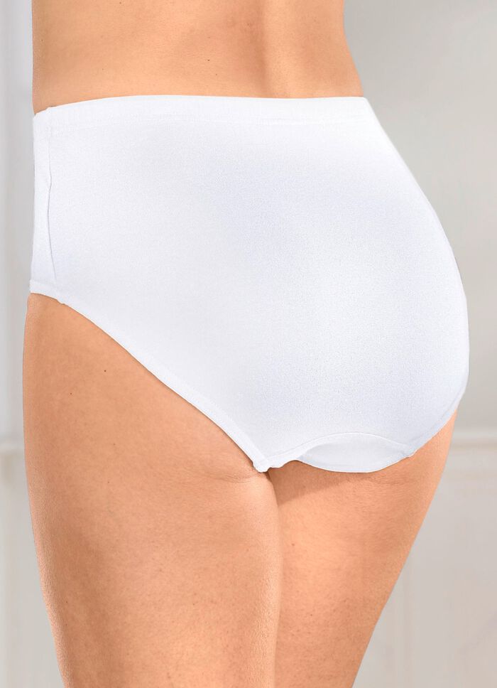 Vijfpack slips met elastische tailleband 