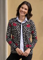 Vest in jacquarddessin 