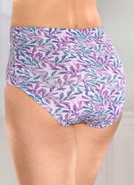 Set van vier slips met elastische band 