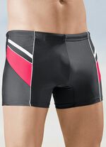 Zwembroek in een voordelige set van twee met inzetstukken en biezen 